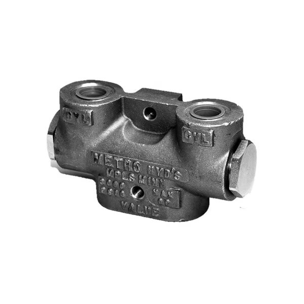 FC Male to Female Inline Check Valve, 25 GPM, SAE 10, Metro Valve, Mfr#: 280373